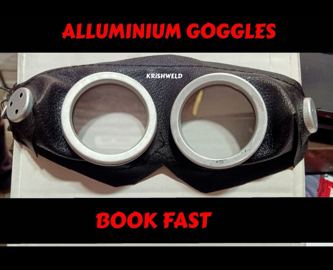 Krishweld Aluminium Safety Goggles