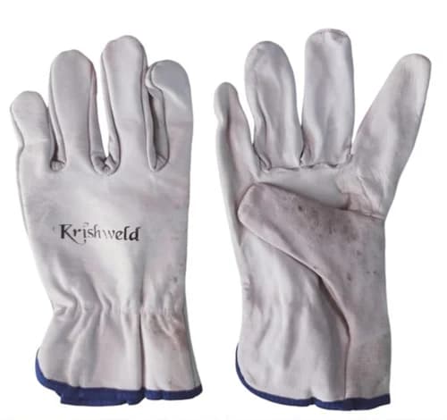 Krishweld Argon Leather Welding Gloves
